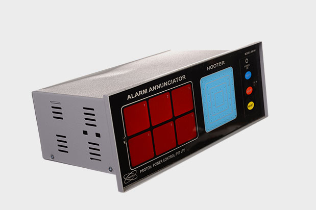 6 Window Alarm Annunciators With Metal Enclosure And Hooter